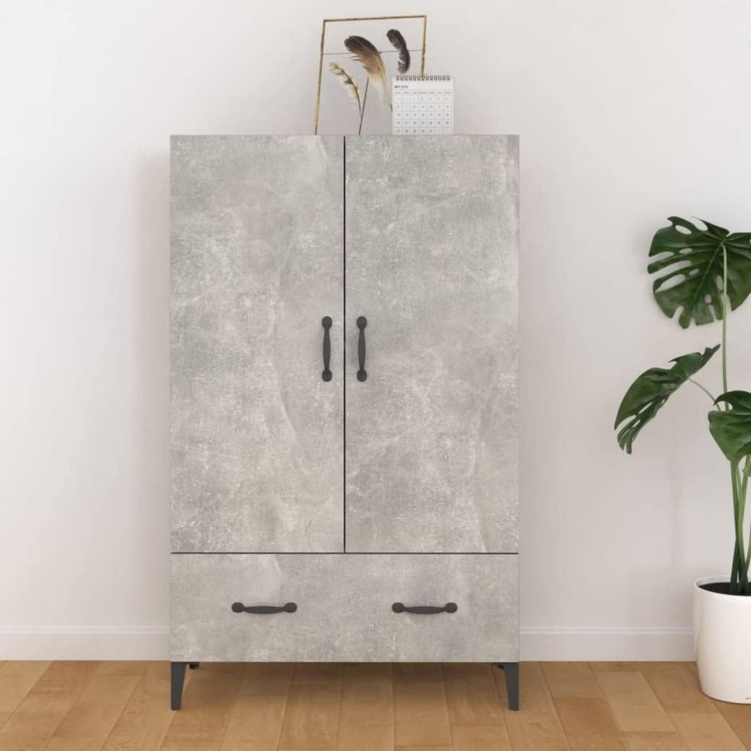 Grand buffet avec une fixation murale invisible, 70 x 31 x 115 cm