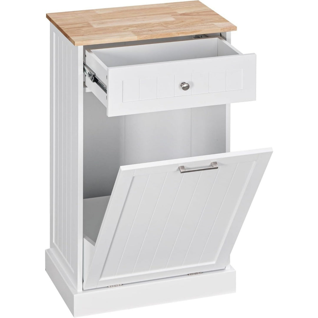 Buffet gris clair compact securite renforcee 33.5 x 51 x 90 cm
