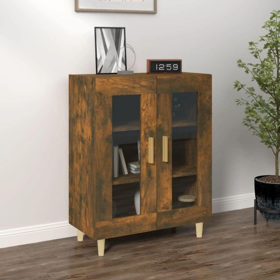 69.5 x 34 x 90 cm, gris buffet en bois