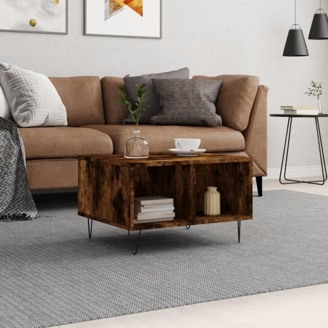 Table basse gris 60 x 50 x 36.5 cm