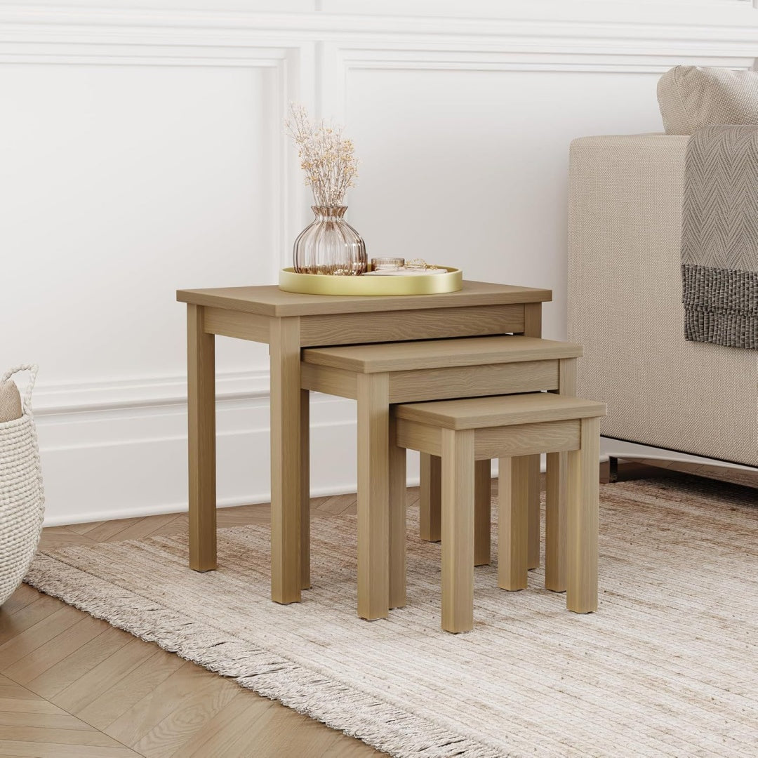 Gris clair table basse esprit naturel