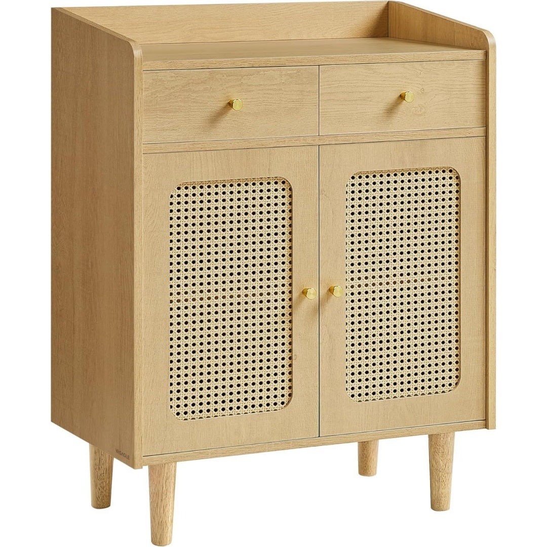 Buffet marron pour entree 40 x 70 x 90 cm