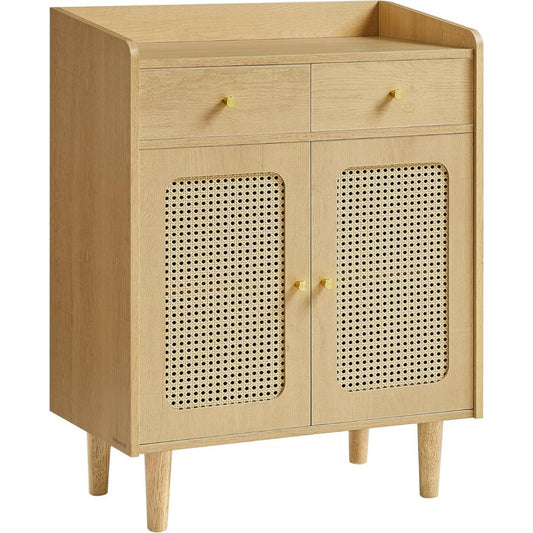 Buffet marron pour entree 40 x 70 x 90 cm