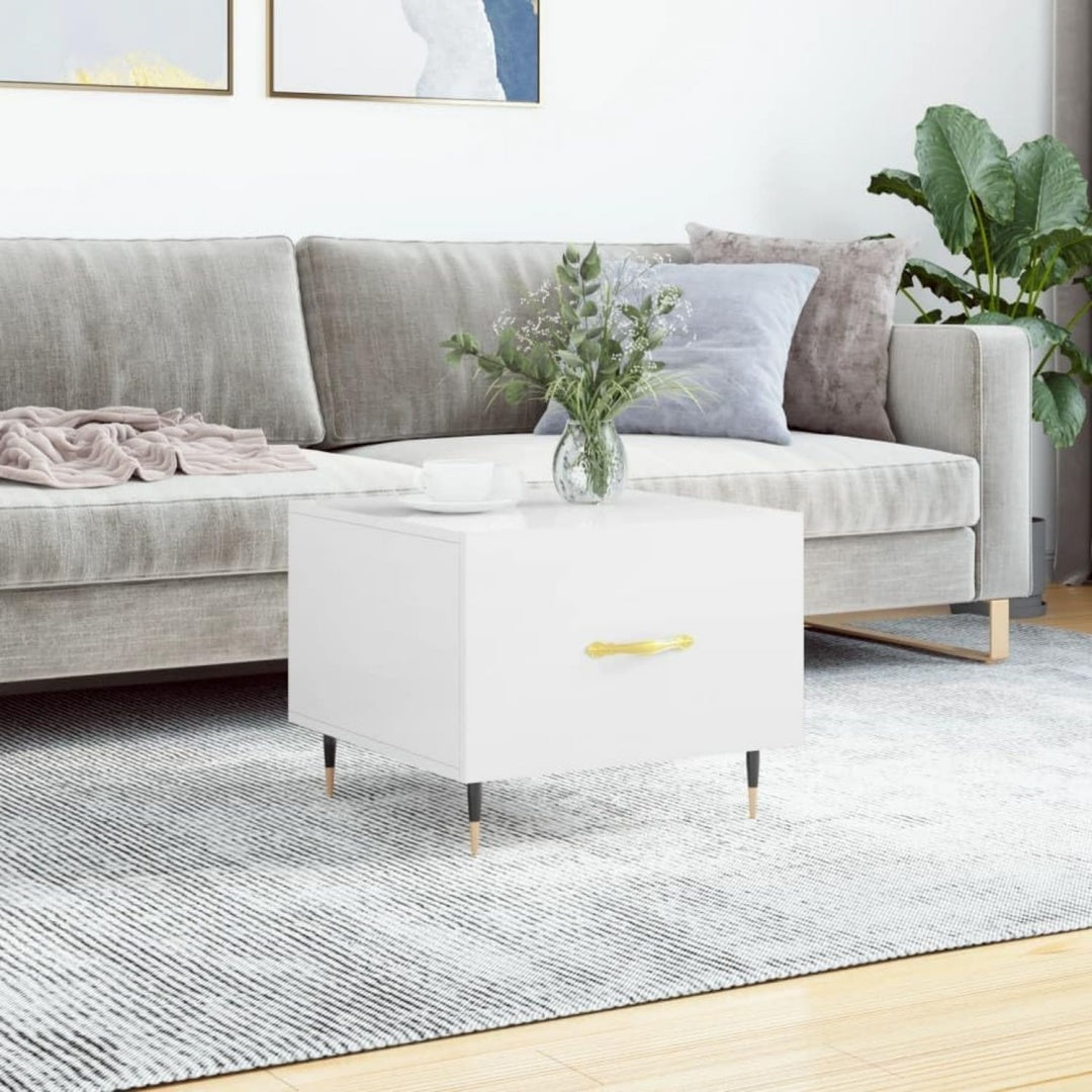Table basse gris clair 50 x 50 x 40 cm