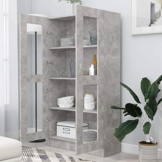 Buffet style classique gris 82.5 x 30.5 x 150 cm