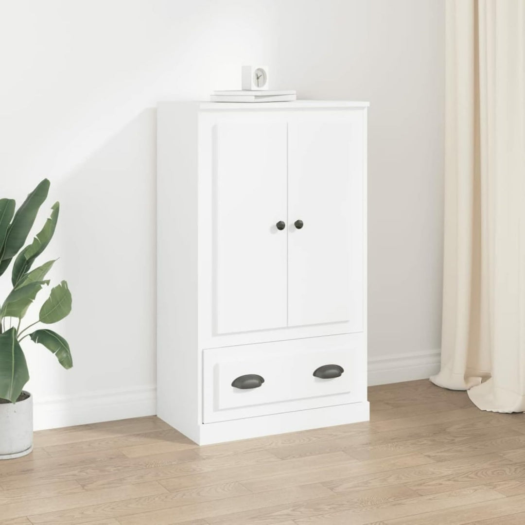 Buffet gris clair 60 x 35.5 x 103.5 cm