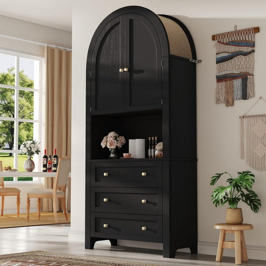 Buffet 70 x 35 x 180 cm ideal pour un interieur organise