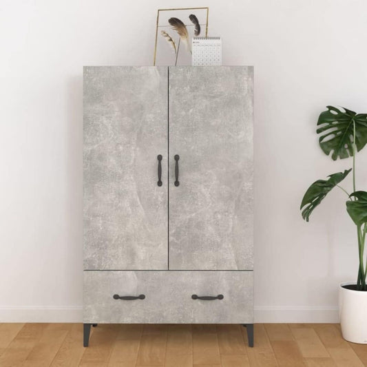 Grand buffet avec une fixation murale invisible, 70 x 31 x 115 cm