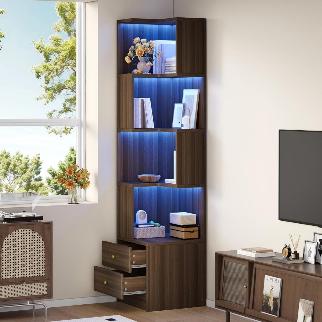 Armoire au design contemporaine gris clair structure metallique