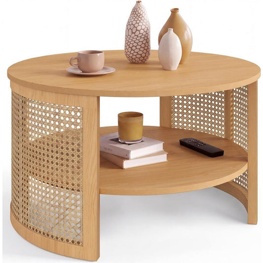 Marron table basse relevable en bois